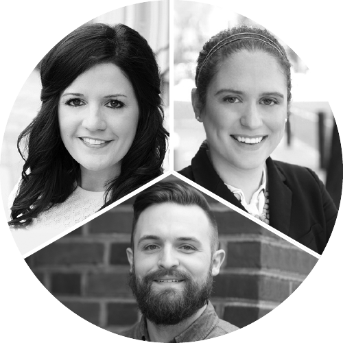 Lauren Tucker, Kelly McNamara, & Chris Hall